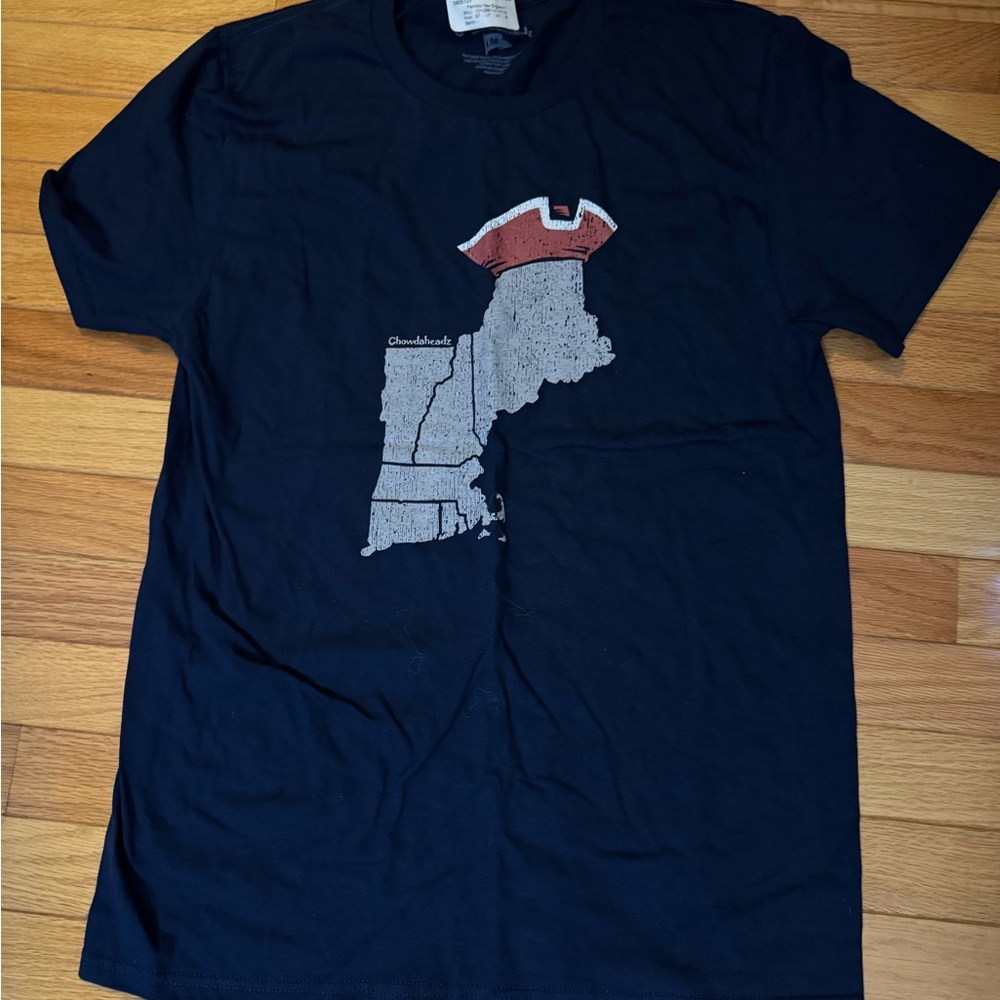 Patriotic New England T-Shirt from Chowdaheadz